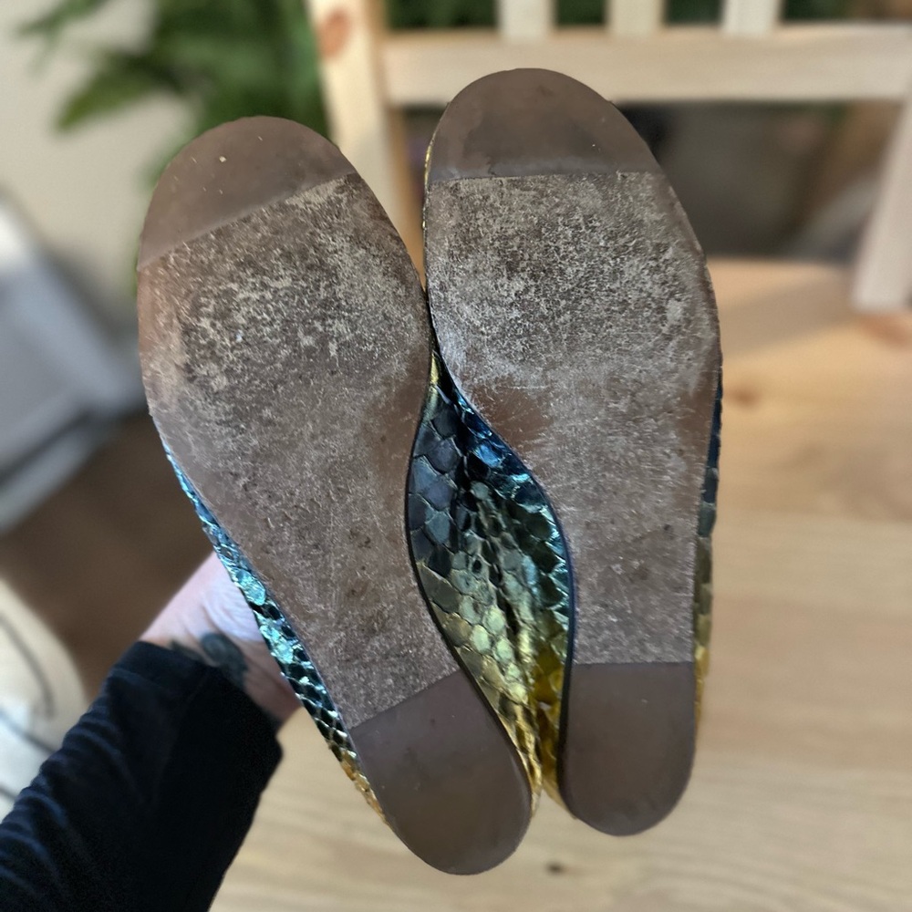 Lanvin Exotic Ballet Flats - Picture 2 of 10